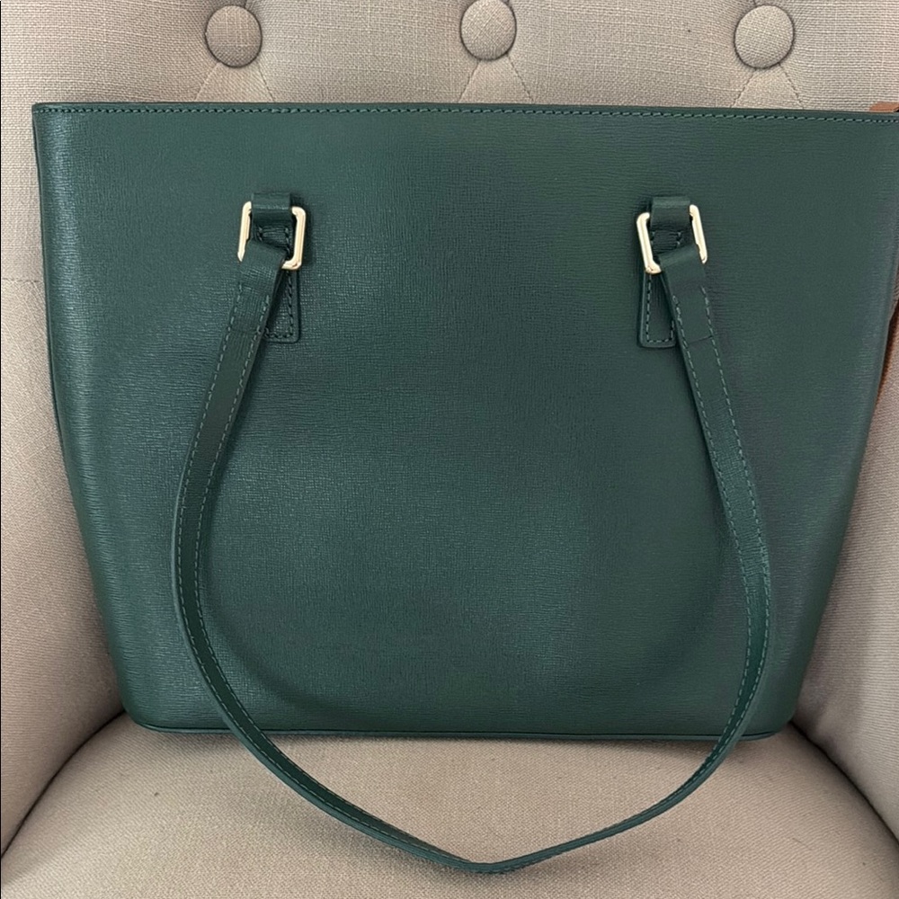 Dooney & Bourke Green Tote Bag and Wallet Set - Picture 6 of 11